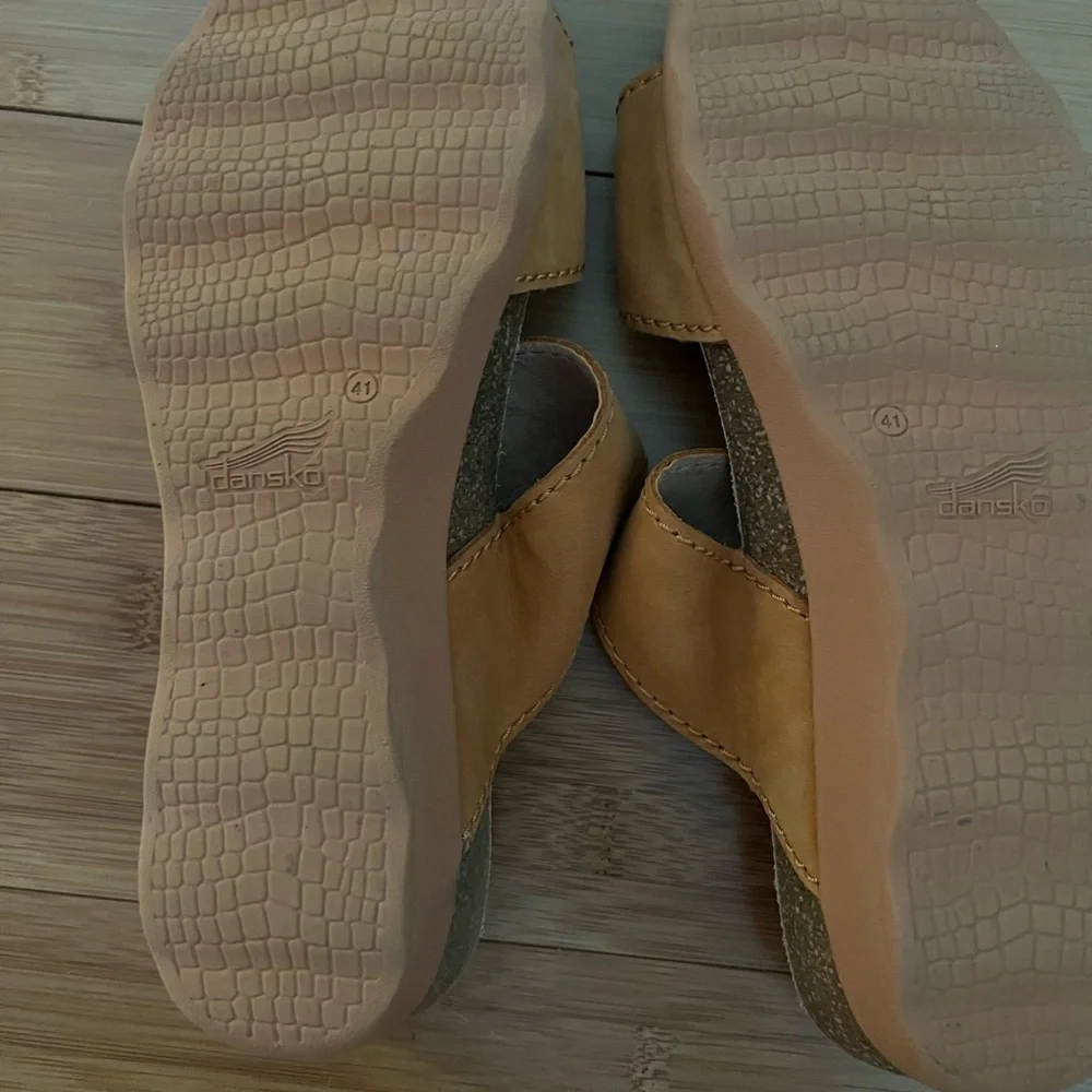 Dansko adjustable sandals, size Eu41 -Us 10, Mustard color - Picture 5 of 6